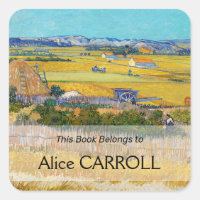 Vincent van Gogh - Récolte à La Crau