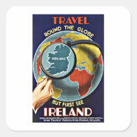Vintage voyage Round the Globe Voir Irlande