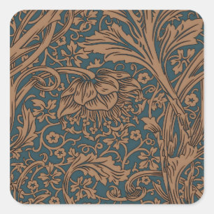 Sticker Carré Vintage William Morris Arcadia sans couture