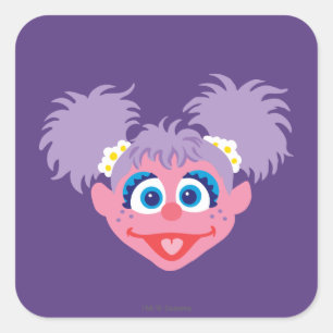 Sticker Carré Visage d'Abby Cadabby