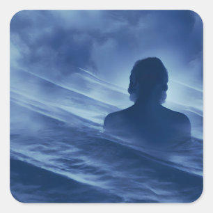 Sticker Carré Visez-le seul