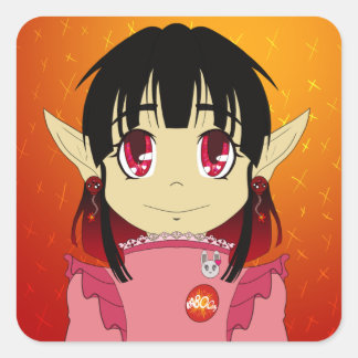 Sticker Carré Visfarix