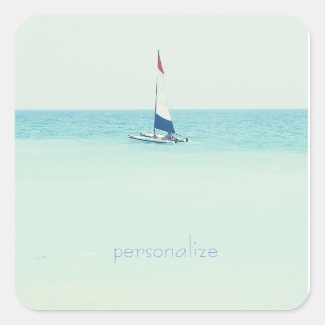 Sticker Carré Voile (Devant)