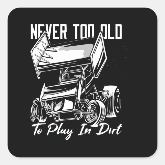 Sticker Carré Voiture Sprint (Devant)