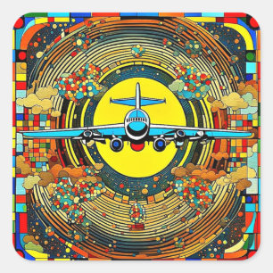 Sticker Carré Volo 15