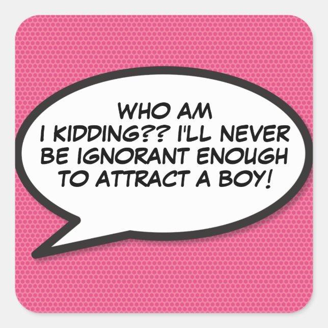 Sticker Carré Votre bulle de message vocale drôle rétro (Devant)