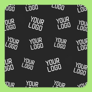 Sticker Carré Votre logo ou image Modèle de recherche aléatoir