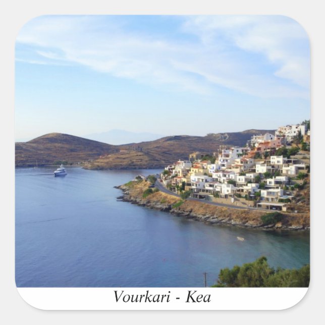 Sticker Carré Vourkari (Devant)