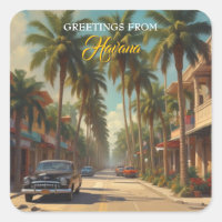 Voyage Cuba vintage - Salutations de La Havane