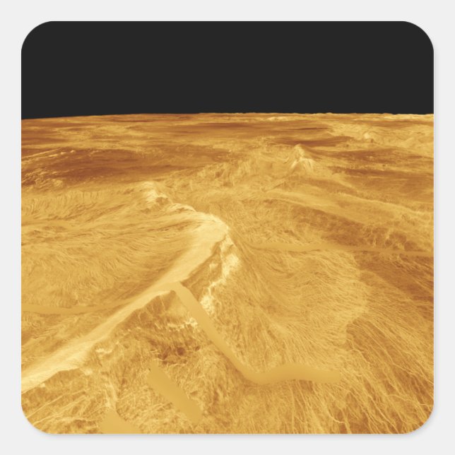 Sticker Carré Vue 3D de Latona Vorona (Devant)