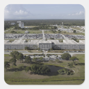 Sticker Carré Vue aérienne du Kennedy Space Center