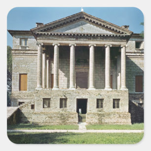 Sticker Carré Vue de la façade principale, construite en 1559-60