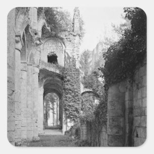 Sticker Carré Vue de l'église, c.1052-67