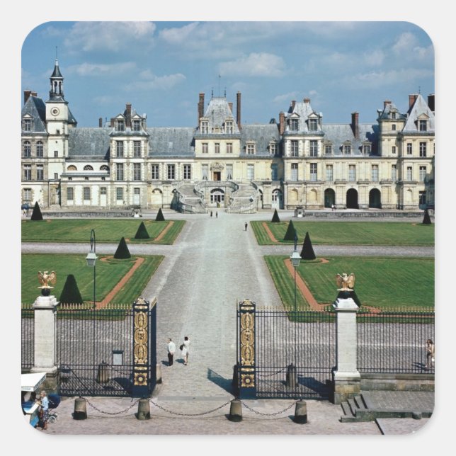 Sticker Carré Vue extérieure (Devant)