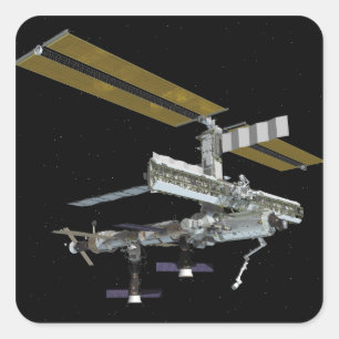 Sticker Carré Vue générée par ordinateur