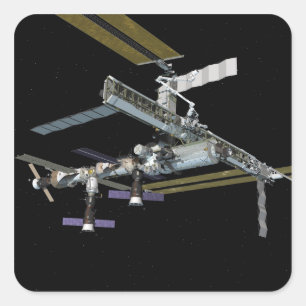 Sticker Carré Vue générée par ordinateur 19