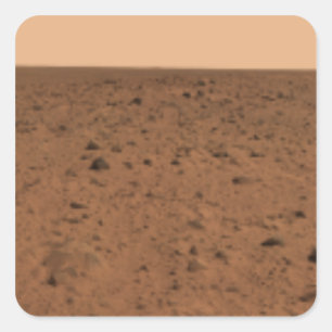 Sticker Carré Vue panoramique de cratère de Bonneville