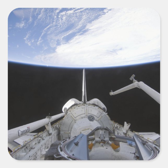 Sticker Carré Vue partielle du noeud Tranquilité (Devant)