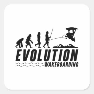 Sticker Carré Wakeboard Wakeboard Wakeboard Wakeboard Wakeboard