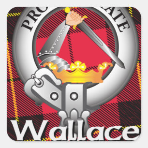 Sticker Carré Wallace Clan