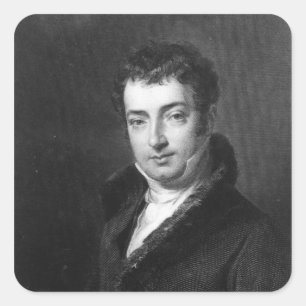 Sticker Carré Washington Irving