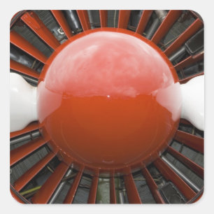 Sticker Carré Washington, Olympia, airshow militaire. 5