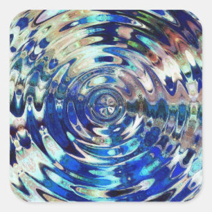 Sticker Carré WATER Element