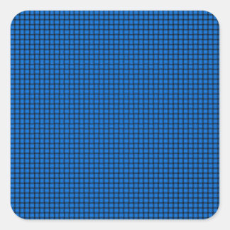 Sticker Carré Weave - Azure