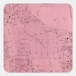 Sticker Carré West Farms