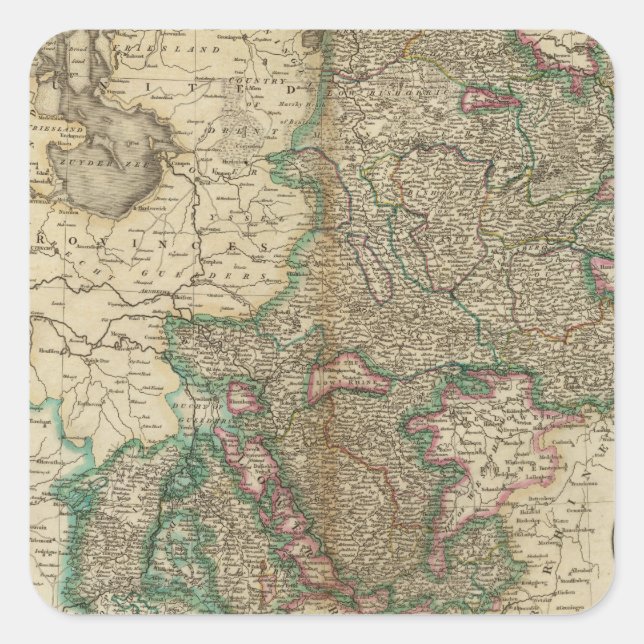 Sticker Carré Westphalie (Devant)