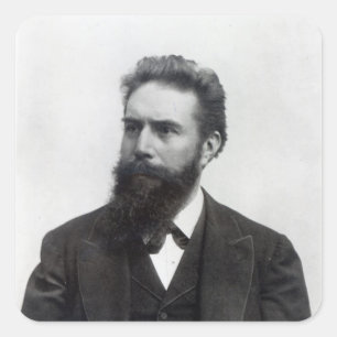 Sticker Carré Wilhelm Rontgen