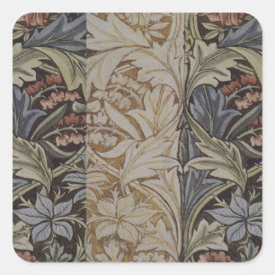 Sticker Carré William Morris Bluebell Tapestry Design