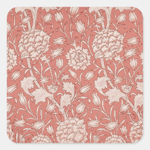 Sticker Carré William Morris Wild Tulip Classique Conception Vic