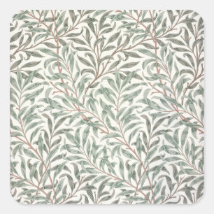 Sticker Carré Willow Bough, fond d'écran, 1874 (fond d'écran)