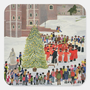 Sticker Carré Windsor Castle Carol Concert 1989