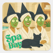 Witch Spa Day Funny Humor 