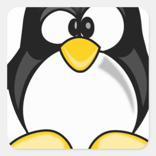 Sticker Carré Wobbly Pete