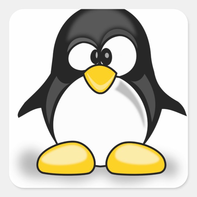 Sticker Carré Wobbly Pete (Devant)