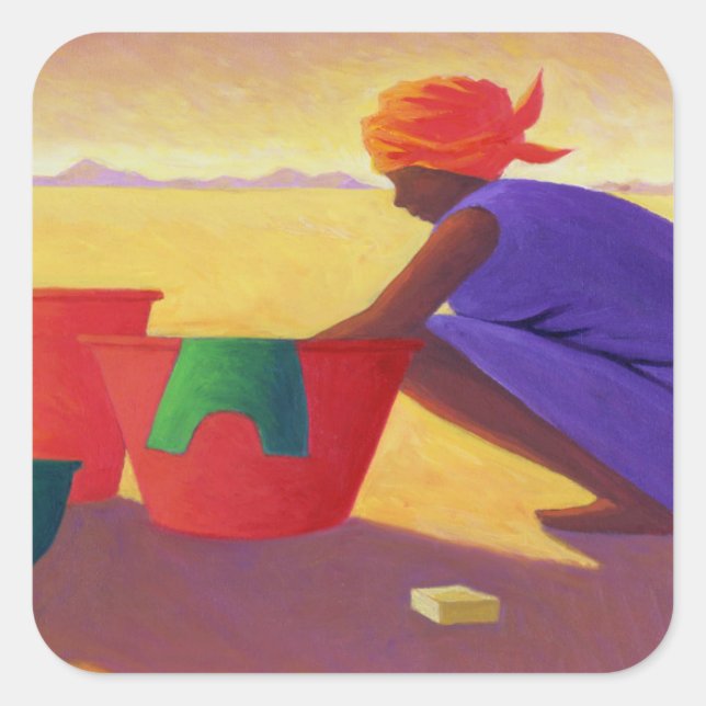 Sticker Carré Woman 1999 (Devant)