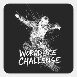 Sticker Carré World Ice Challenge