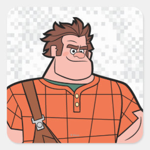 Sticker Carré Wreck-It Ralph 2