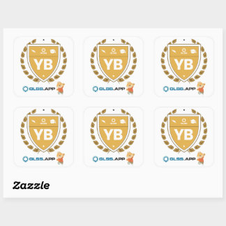 Sticker Carré Yellow Belt Certified - GLSS.app