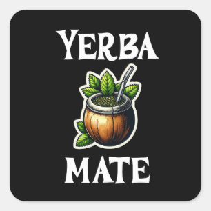 Sticker Carré Yerba Mate
