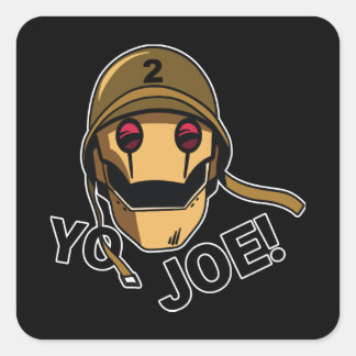 Sticker Carré Yo Joe !