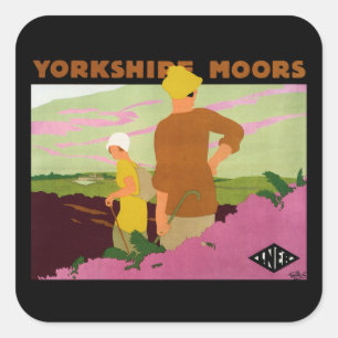 Sticker Carré Yorkshire amarre