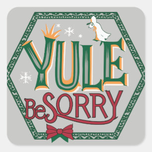 Sticker Carré yule