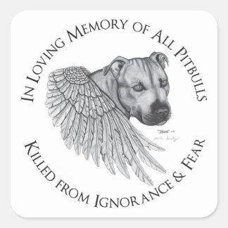 Sticker Carré Zeus angel