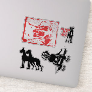 Sticker Carsticker Great Dane Collection