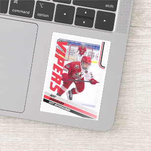 Sticker Carte à collectionner de hockey sur glace Red Ice