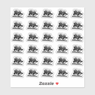 Sticker Carte de choix de menu de repas de nourriture de m